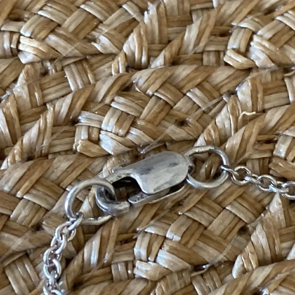 Sterling  silver  necklace